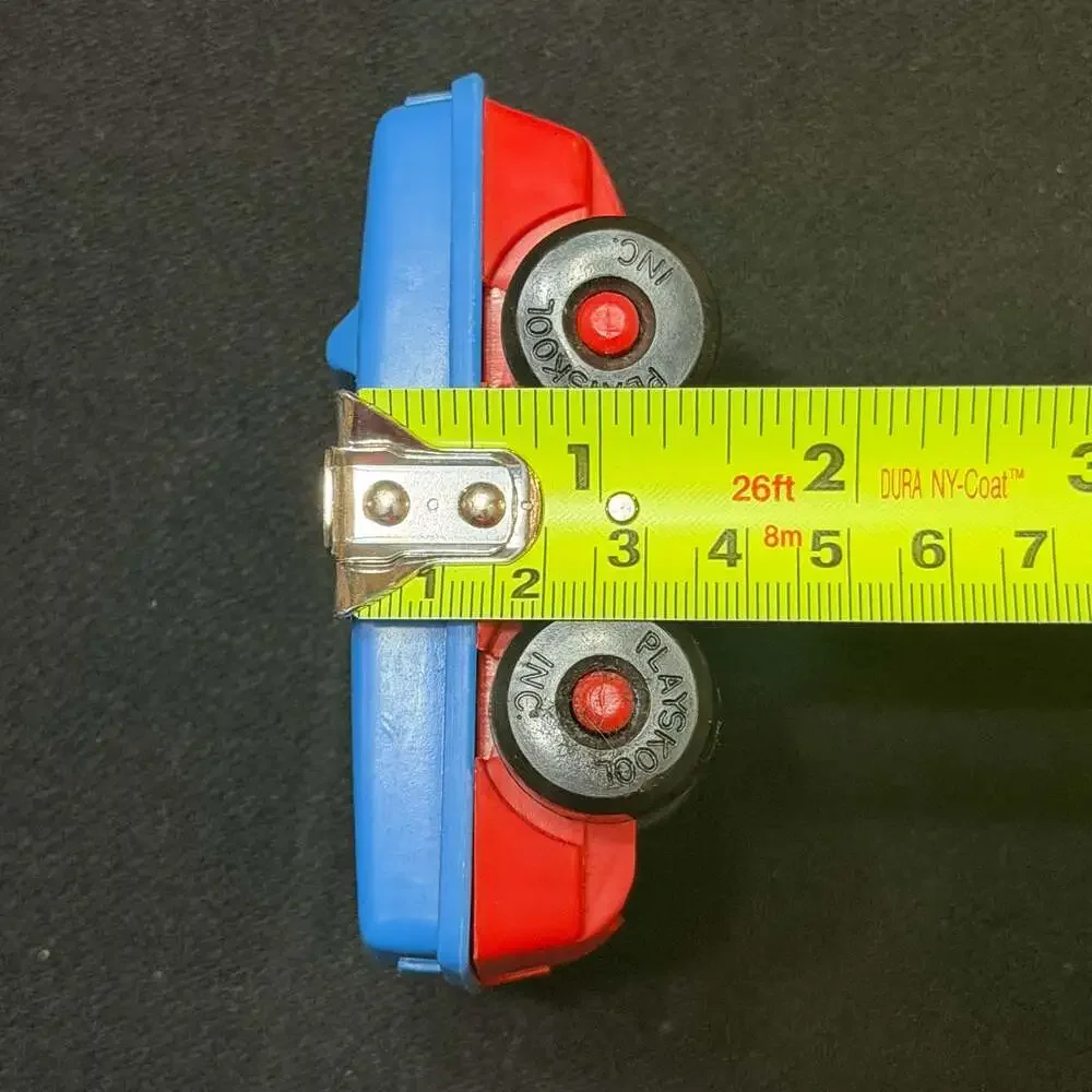 Vintage Playskool Familiar Places Blue Toy Car Item No. 480
